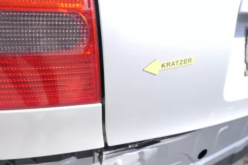 Audi A3 8L bis cBj. ca1999 Heckklappe Kofferraumklappe Klappe hinten silber LY7M (160009)