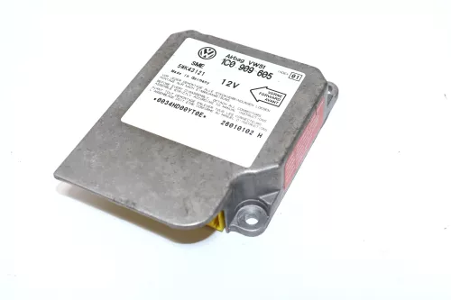 VW Sharan 7M Steuergerät Airbag Airbagsteuergerät 1C0909605 01  00Q 1C0909605L