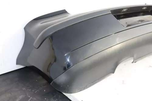 VW Polo 9N 9N3  Limousine Stoßstange hinten Heckstoßstange Stoßfänger schwarz (160095)