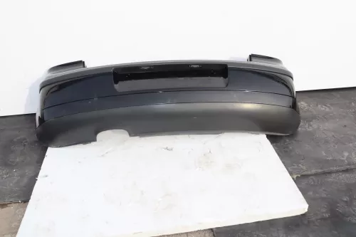 VW Polo 9N 9N3  Limousine Stoßstange hinten Heckstoßstange Stoßfänger schwarz (160095)