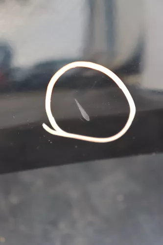 VW Polo 9N 9N3  Limousine Stoßstange hinten Heckstoßstange Stoßfänger schwarz (160095)