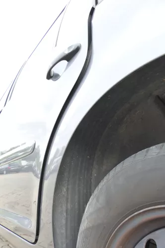 VW Touran 1T 1T3 Tür hinten links grau LD7X Cross (160105)