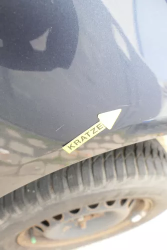 VW Golf 5 V 1K Kotflügel vorne rechts grau blau LC5F (160119)