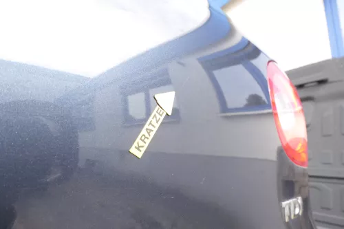 VW Golf 5 V Heckklappe hinten Kofferraumklappe + Scheibe grau LC5F blau (160123)