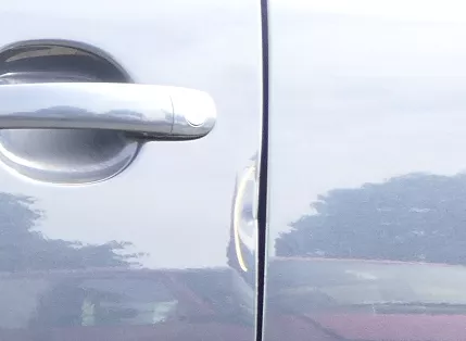 VW Golf 5 V 1K Tür vorne links Fahrertür 4/5-Türer blau grau LC5F TÜRBLATT (160127)