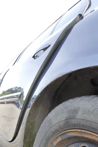 VW Golf 5 V 1K Tür Türrahmen hinten links 4/5-Türer LC5F blau grau -ohneAnbautei (160128)