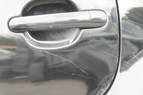 VW Passat 3B 3BG Kombi Variant Tür hinten links schwarz L041 blackma mit Scheibe (160181)
