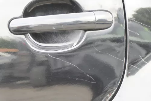 VW Passat 3B 3BG Kombi Variant Tür hinten links schwarz L041 blackma mit Scheibe (160181)