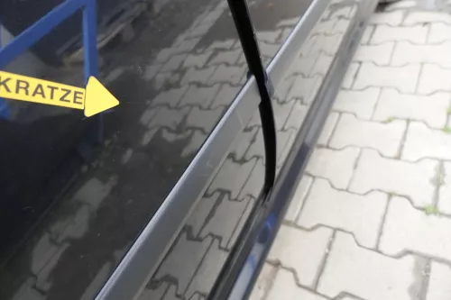 Skoda Octavia 1U Limousine Tür hinten rechts schwarz LF9R - ohne Anbauteile (160201)