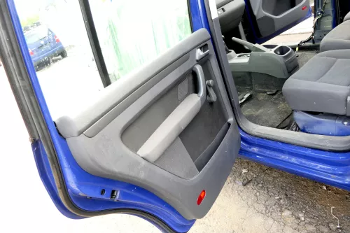 VW Touran 1x Türverkleidung Verkleidung Tür hinten links anthrazit (160229)