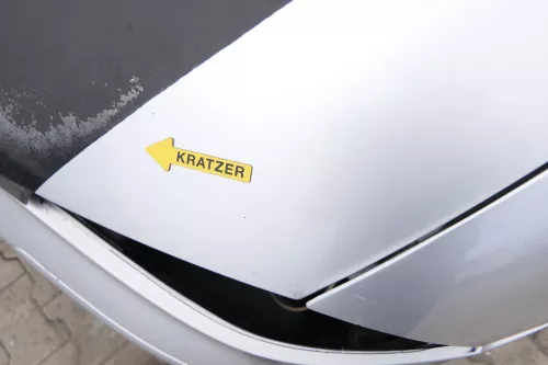 Seat Ibiza 6L Motorhaube Haube Klappe vorne silber schwarz LS7N 6L0823031D (160237)