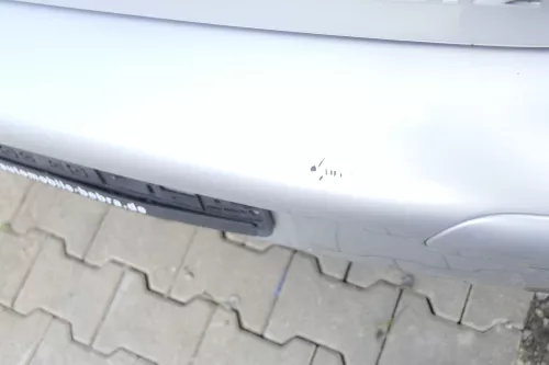 Seat Ibiza 6L Stoßstange Heckstoßstange hinten grau silber LS7N (160244)