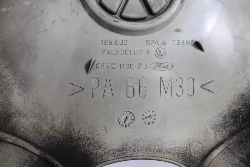 original 4 Stück VW Sharan 7M Radkappe Radzierkappe 15 Zoll 7M0601147F 4 (160288)