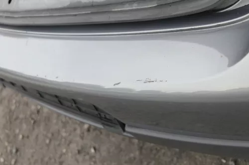 VW Golf 5 1K Limousine Stoßstange hinten Heckstoßstange grau LA7T united (160308)