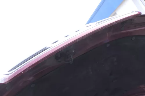 Audi A4 B5 Motorhaube Haube Klappe vorne rot braun LZ3L bis ca. Bj. 1999 (160320)