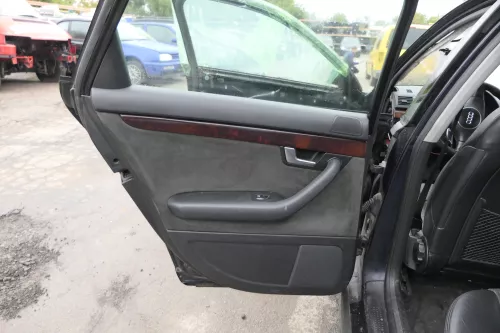 4x Audi A4 8E B6 Türverkleidung Verkleidung Tür vorne + hinten links Alcantara s (160414)