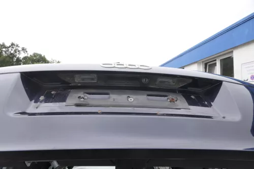 Audi A4 B6 8E Kombi Avant hinten Heckklappe mit Scheibe Deckel blau LZ5L ohneAnb (160439)