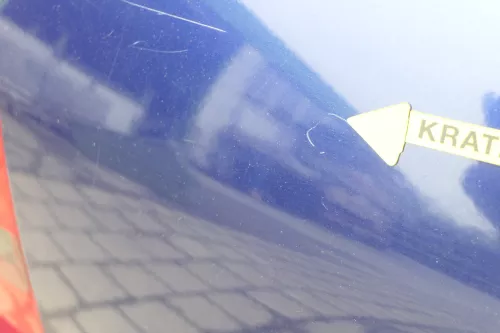 Aud A4 B5 Heckklappe hinten Klappe Kofferraumklappe Kombi blau LZ5K Scheibe (160451)