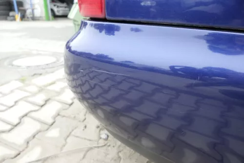 Audi A4 B5 Kombi Variant Stoßstange hinten Heckstoßstange blau LZ5K (160453)