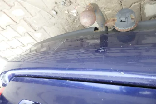 Audi A4 B5 Kombi Variant Stoßstange hinten Heckstoßstange blau LZ5K (160453)