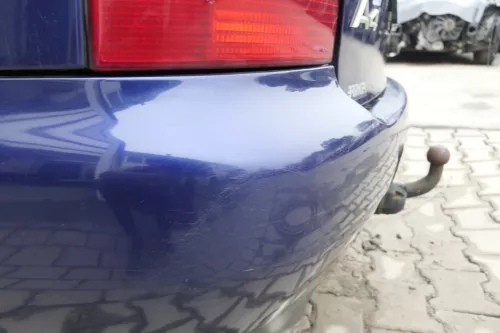 Audi A4 B5 Kombi Variant Stoßstange hinten Heckstoßstange blau LZ5K (160453)