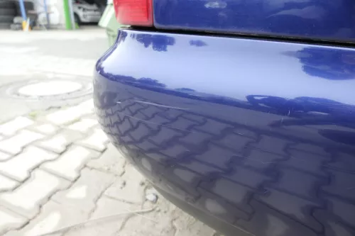 Audi A4 B5 Kombi Variant Stoßstange hinten Heckstoßstange blau LZ5K (160453)