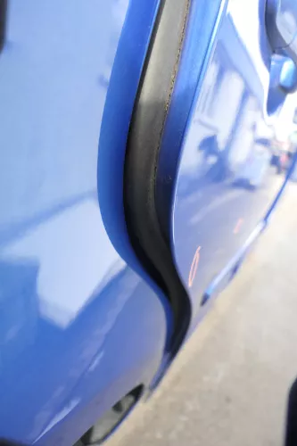 VW Polo 9N 9N3 Tür hinten rechts 4/5-Türer blau LA5M (160516)