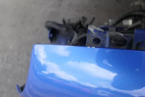 VW Polo 9N Kotflügel vorne links blau LA5M bis ca.Bj.2004 (160520)