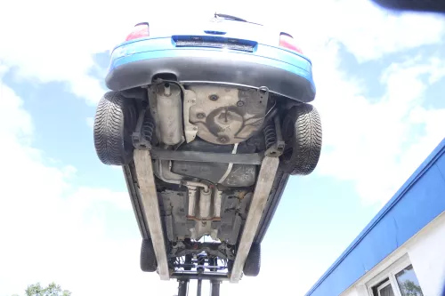 VW Polo 9N 9N3 A2 Ibiza 6L Fox Feder Federn hinten links und rechts 6Q0511115AG