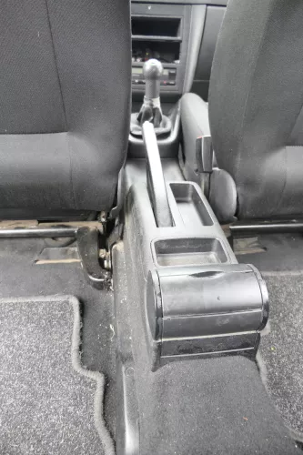 VW Golf 4 Bora Mitteltunnel Aschenbecher hinten Verkleidung schwarz (160608)