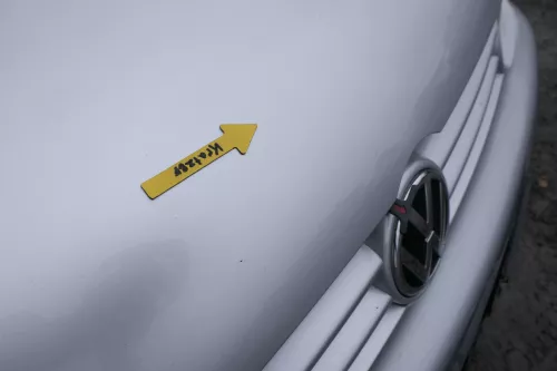 VW Golf 4 Motorhaube Haube Klappe vorne silber grau LA7W grau reflexsilber 16061 (160610)