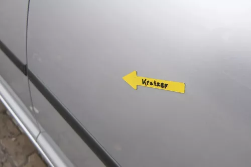 VW Golf 4 Limousine Tür hinten links silber LA7W (KEINkombi) (160621)