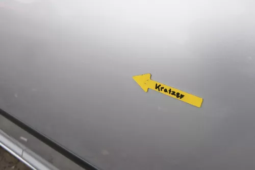 VW Golf 4 Limousine Tür hinten links silber LA7W (KEINkombi) (160621)