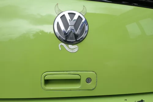 VW Lupo 6X Heckklappe Klappe Kofferraumklappe Scheibe grün LR6A ohneAnbautei (160631)