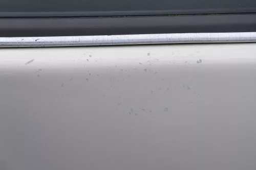 Skoda Fabia 6Y Kombi + Limousine Tür vorne links Fahrertür gelb gold beige LF8F (160660)