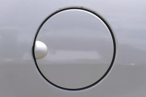 Skoda Fabia 6Y Combi Kombi Tankdeckel Deckel Tank Tankverschluß besch beige LF8F