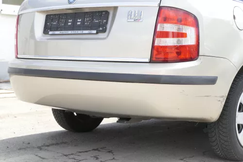 Skoda Fabia 6Y Kombi Combi Stoßstange hinten Heckstoßstange beige gelb gold LF8F (160665)