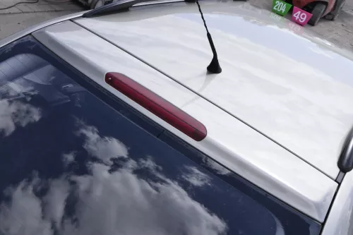 Skoda Fabia 6Y Combi Kombi Heckklappe Kofferraumklappe Klappe beige gold LF8R (160666)