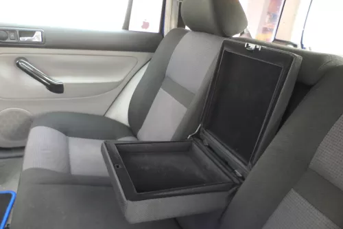 VW Golf 4 Bora Variant Kombi Sitz Rückbank Rücksitzbank Sitzfläche hinten Sitze (160915)