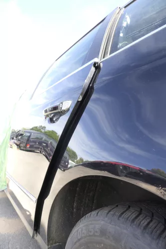 VW Passat 3C Kombi Variant Tür hinten links schwarz LC9X deepblack - chrom ohneA (160930)