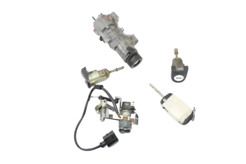 VW Golf 4 Lim Schloßsystem 2x Türschloß 1x Schlüssel Schloß Zündschloß Hecksch ü