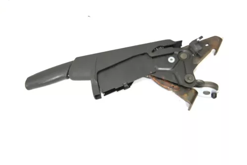 Audi A4 8E B6 B7 Handbremse Feststellbremse schwarz Leder Griff (160989)