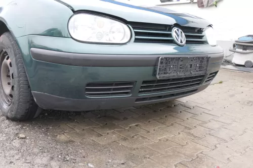 VW Golf 4 1J Stoßstange vorne Stoßfänger vorn grün LC6M Frontstoßstange (161056)