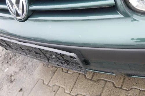 VW Golf 4 1J Stoßstange vorne Stoßfänger vorn grün LC6M Frontstoßstange (161056)