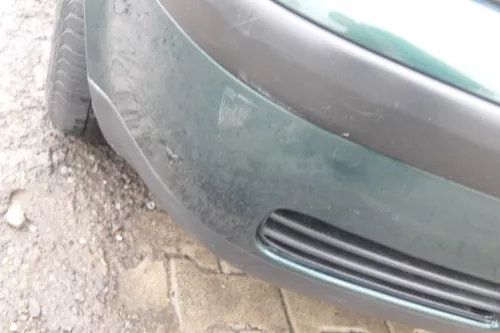 VW Golf 4 1J Stoßstange vorne Stoßfänger vorn grün LC6M Frontstoßstange (161056)