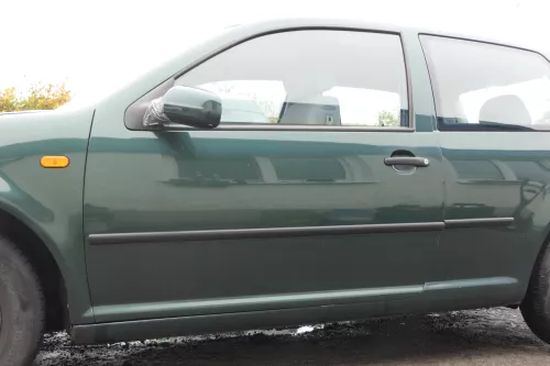 VW Golf 4 Tür vorne links Fahrertür 2/3-Türer grün LC6M brightgreen ohne Anbaut