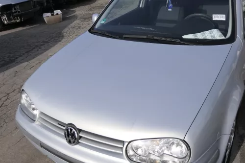 VW Golf 4 Motorhaube Haube Klappe vorne silber grau LB7Z satinsilber satin 074