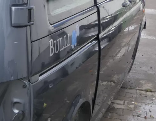 VW T5 Abdeckung Leiste Tür rechts für Schiebetür grau LD7U 7H1843796H