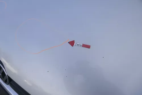 VW Lupo Motorhaube KLappe vorne silber LA7W reflexsilber grau (161128)