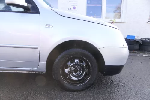 VW Lupo 6X Kotflügel vorne rechts silber grau LA7W reflexsilber